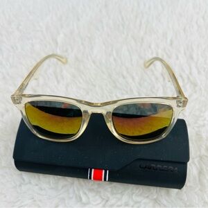 Carrera 6000 CRA VQ Clear Yellow Unisex Sunglasses w/ case